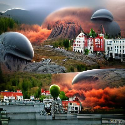 Red Planet Invasion on Norway Coast