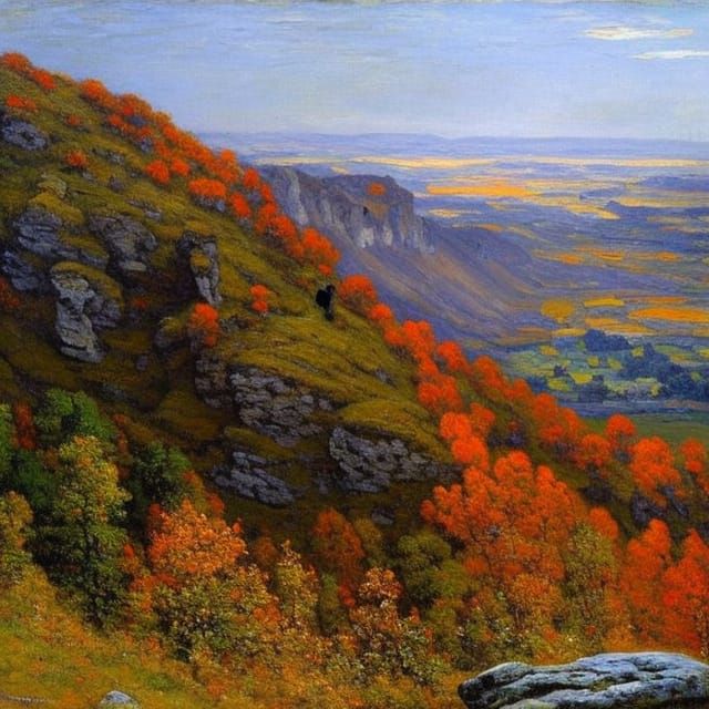 Paisagem outonal - Portugal