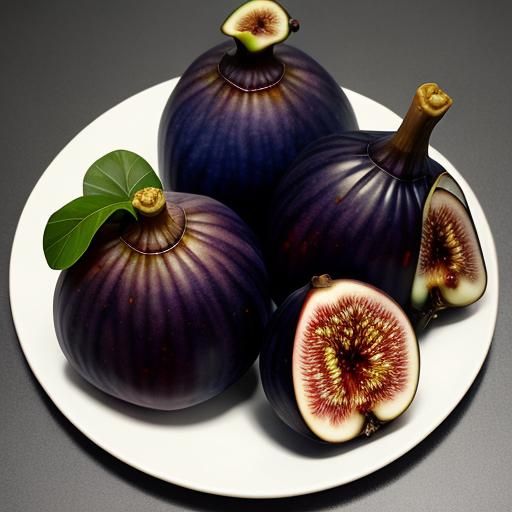 Elegant Figs in a Classic Still Life Composition