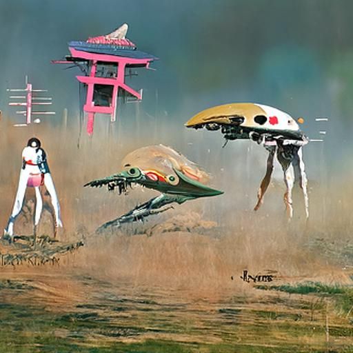Japanese sci-fi art, 1970s