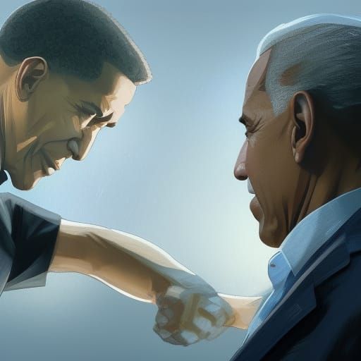 Barack in Epic Splash Art Style