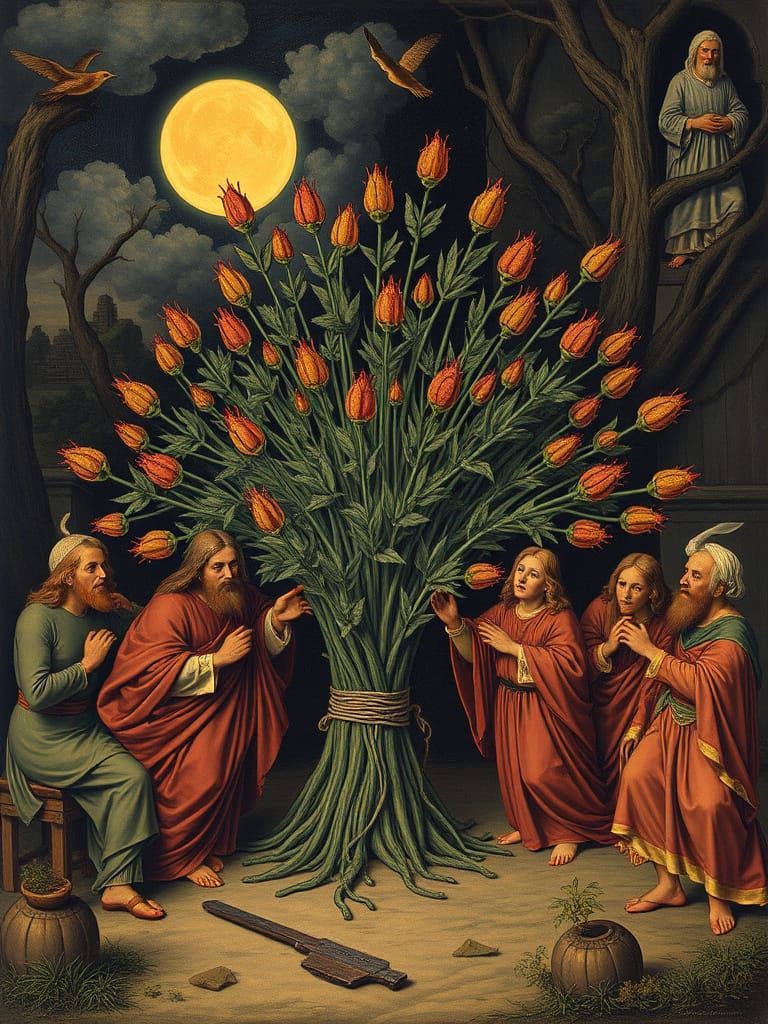 Abstract AI Interpretation of 'Pulchritudinousness'