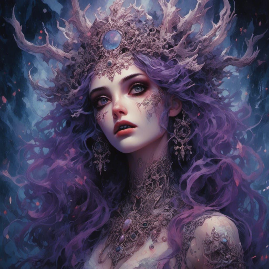 Purple Woman