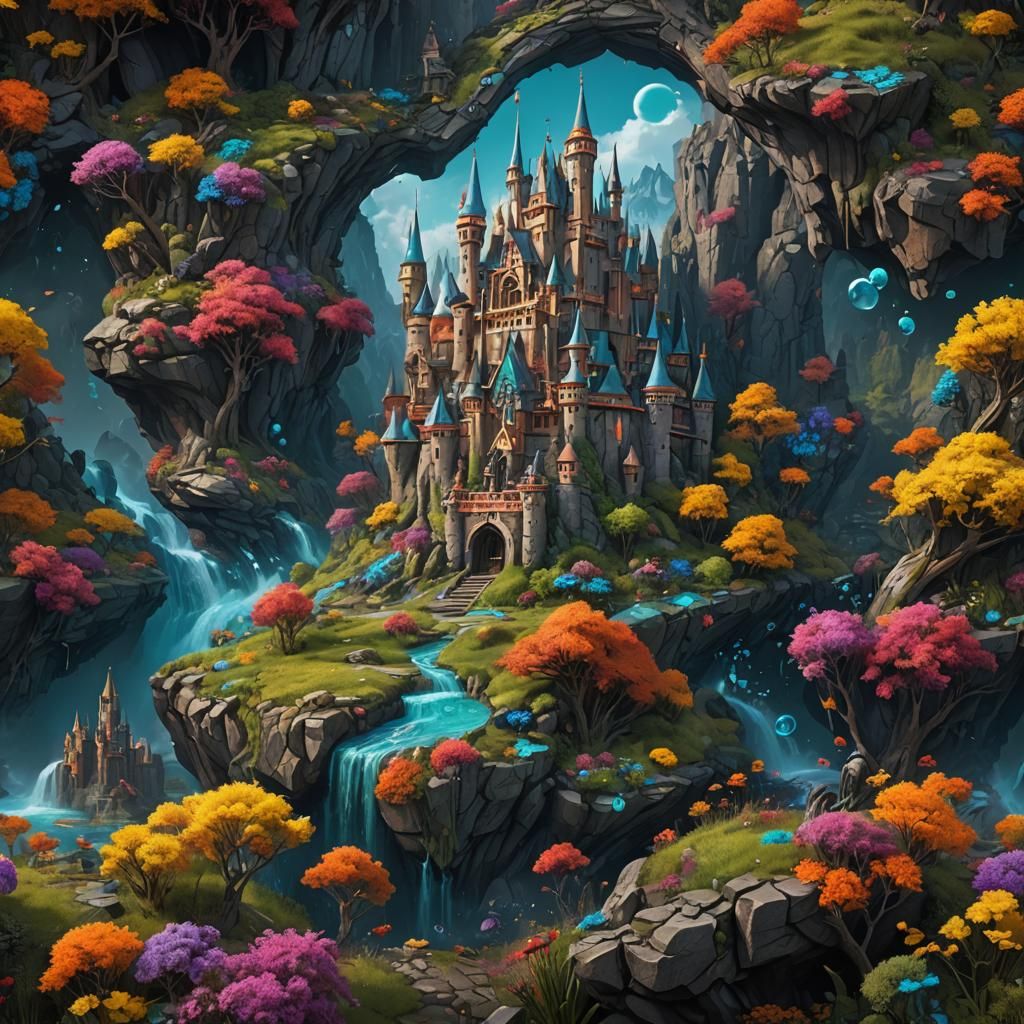 Epic Fantasy Concept Art in Stunning 8K Resolution