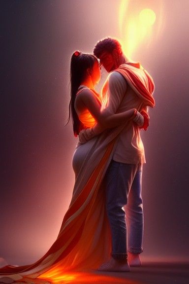 Ethereal Divine Love in Triadic Harmony
