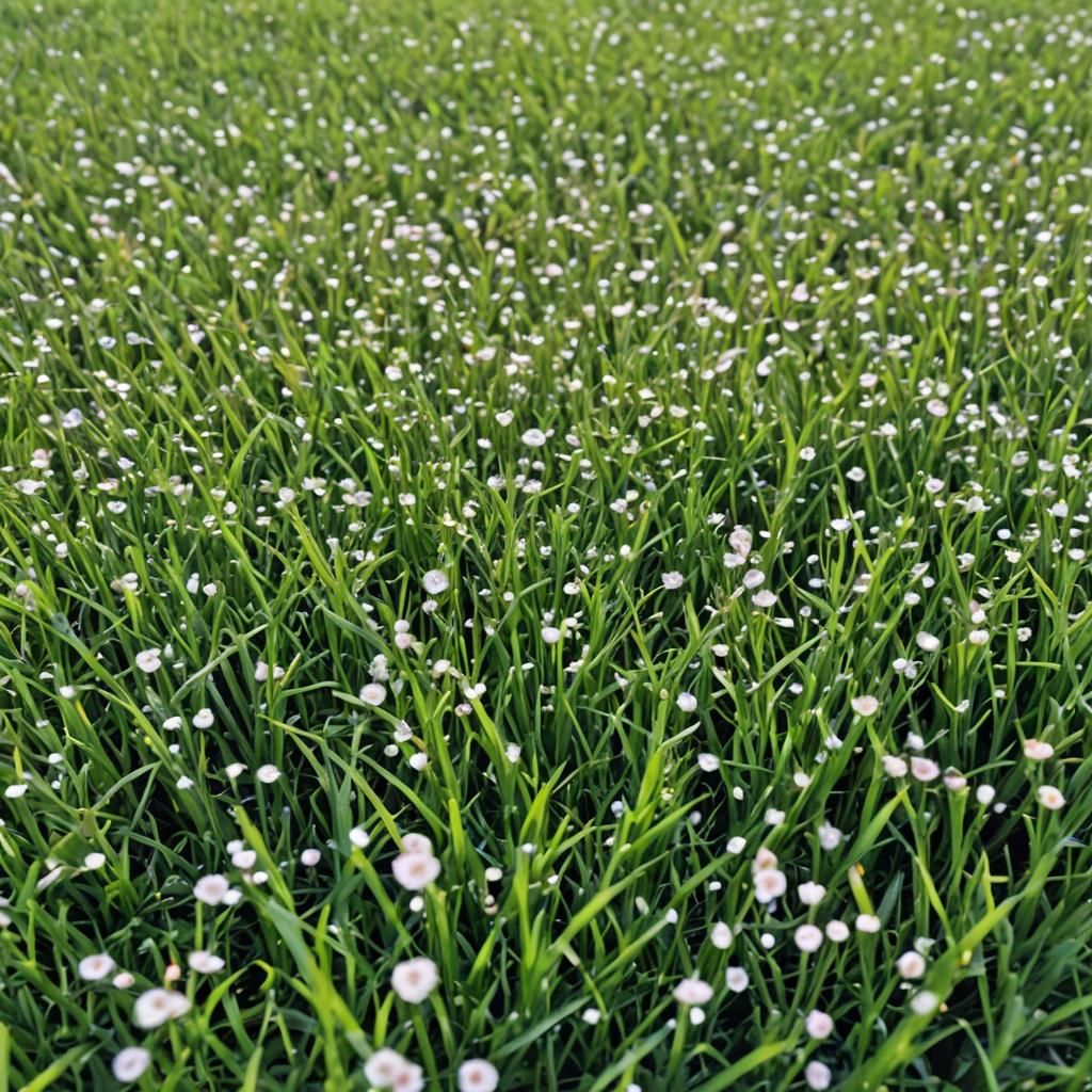 A Serene Lawn Captured with High-End DSLR Photography Techni...