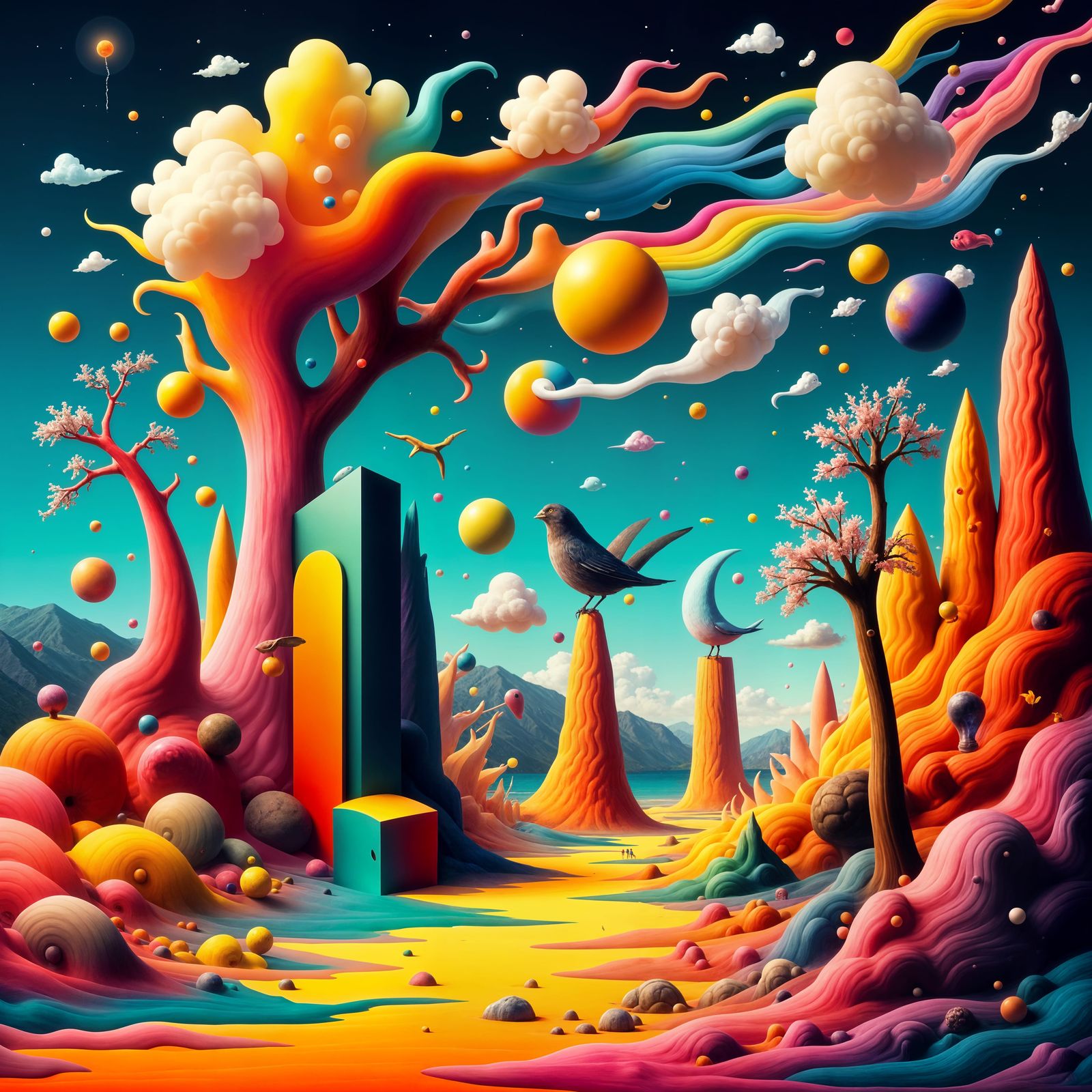 <lora:Flux Hyperreal:1.0> The odd get even.