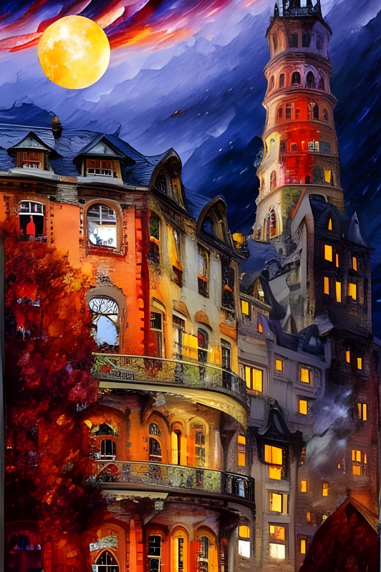 The Moonlit Tower