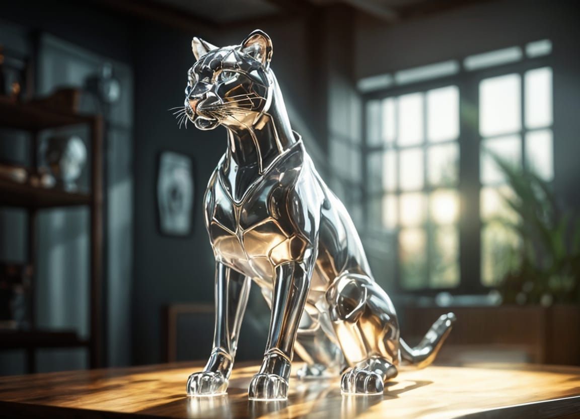 Glass Predator Emerges from the Light