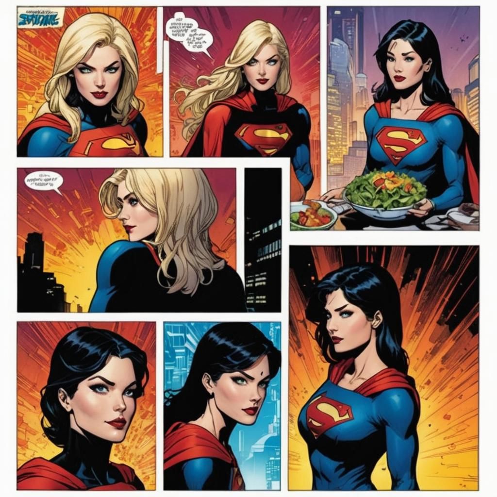 Supergirl Soars in Vibrant Metropolis Park