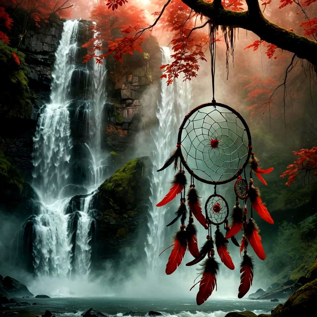 Native Women in a Dreamcatcher Fantasy World
