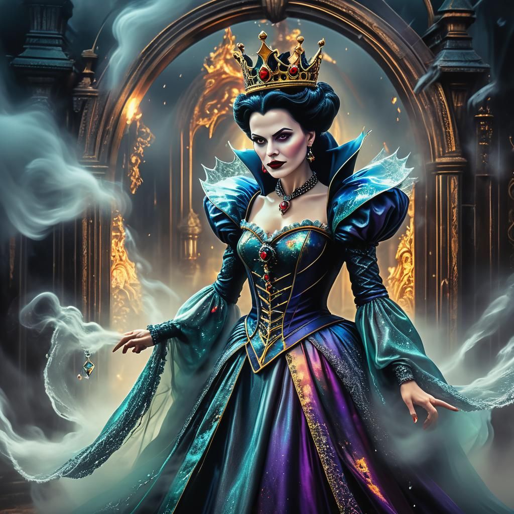 The Evil Queen's Haunting Reflection