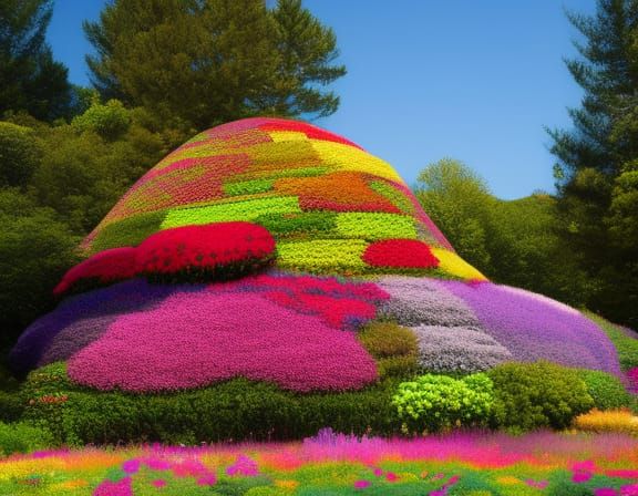 Ethereal Woman Dances in Stunning Floral Embroidery, Photore...