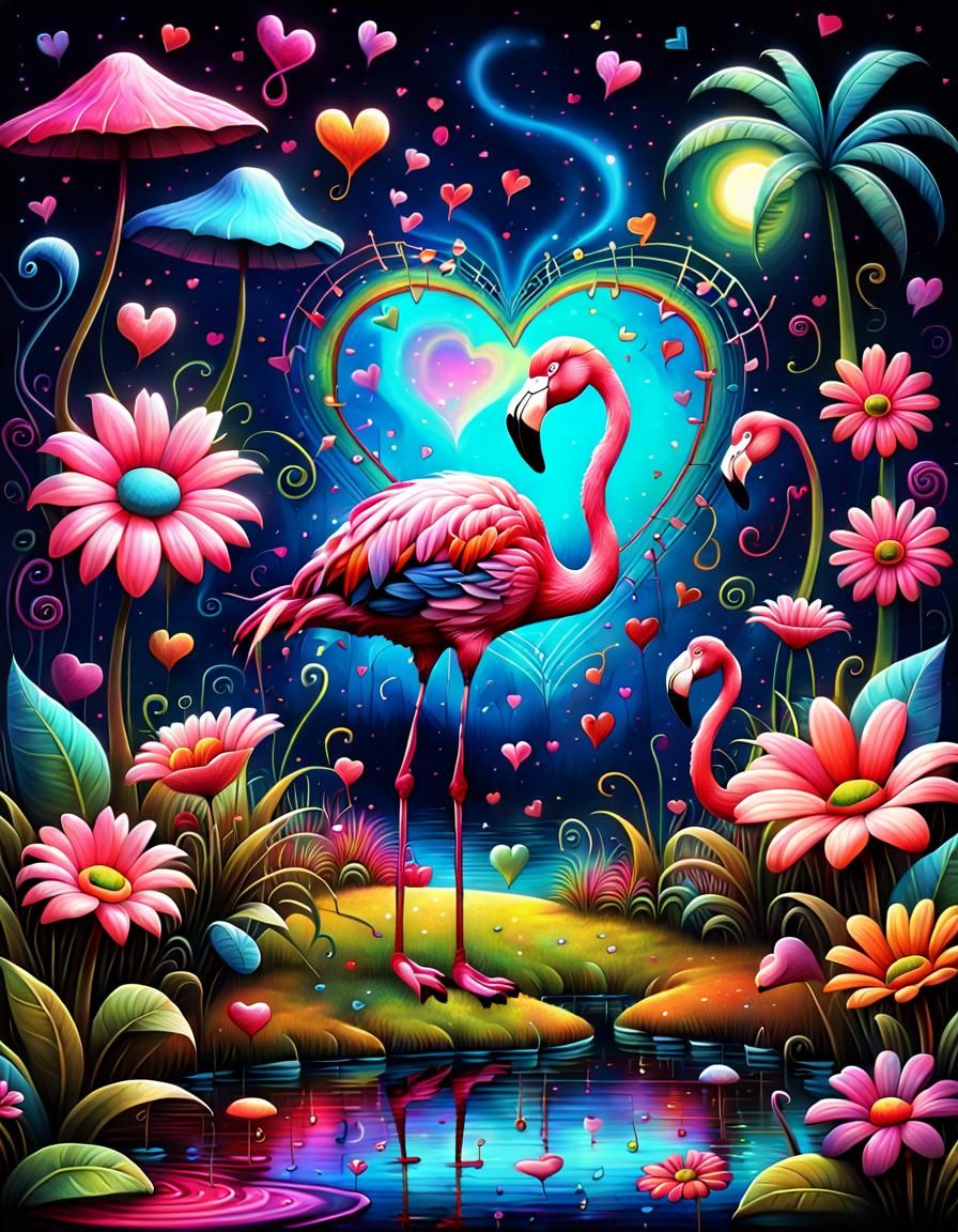 Pink Flamingo 🦩