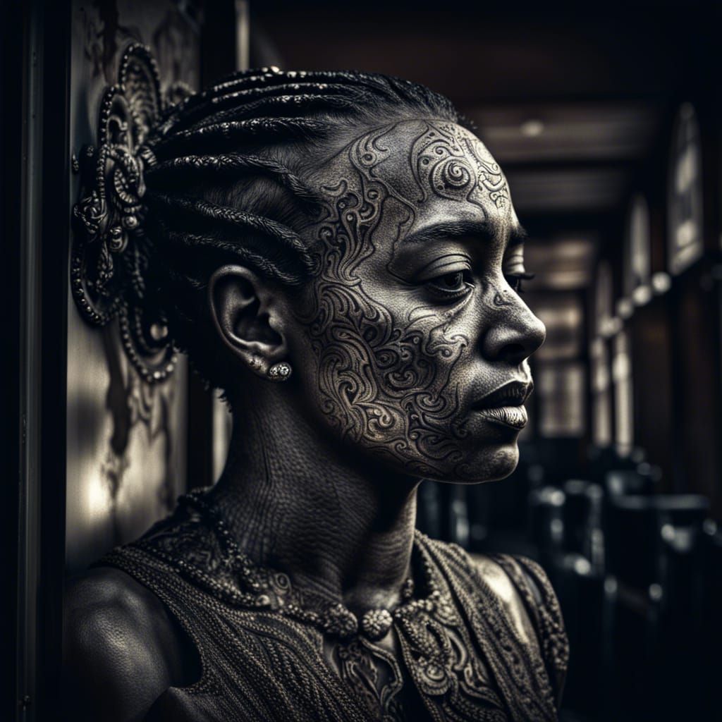 Soulful Despair in Cinematic Hyperrealism