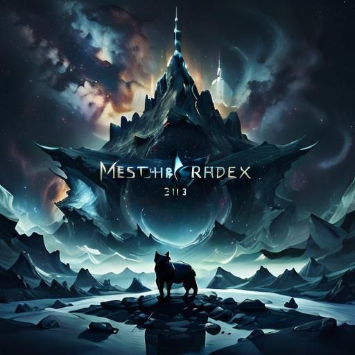 Cosmic Aurora in Neon Lights