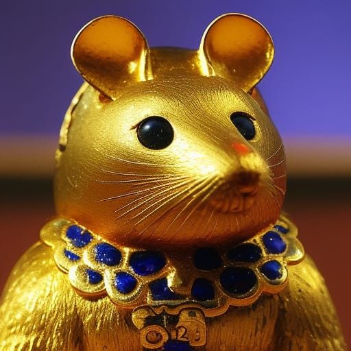 Cute Archaeologist Mice Discover Ancient Golden Helmet in An...