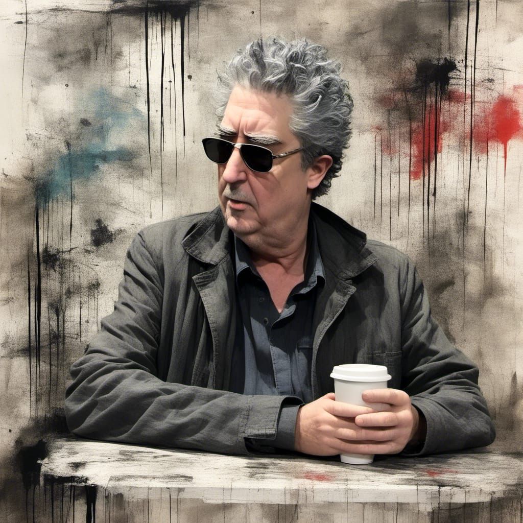 Grunge Poet Sits in Melbourne Cafe Amidst Anarchist Vibes