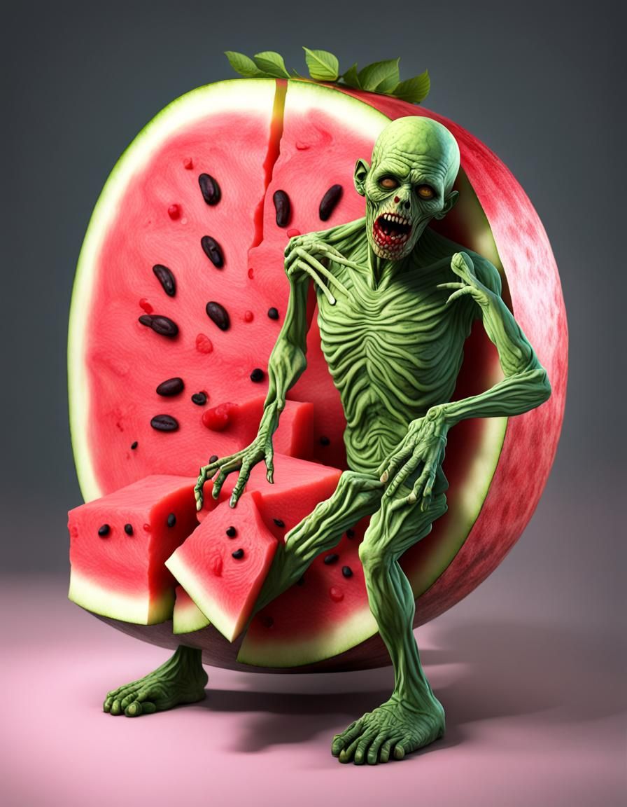 Watermelon Zombie