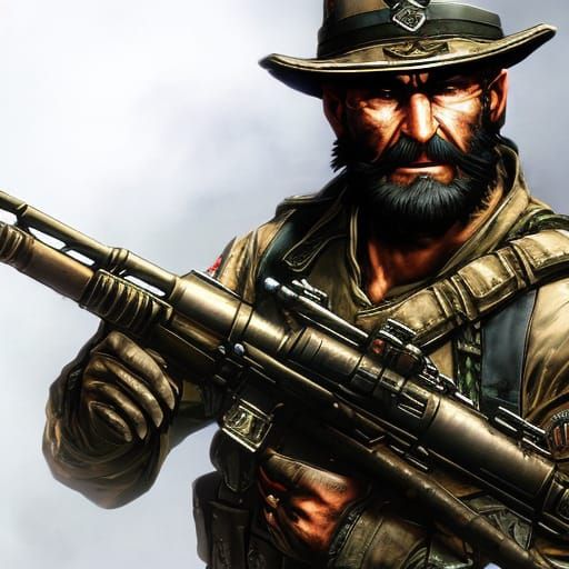 Hyperrealistic Captain Price Takes Down General Shepherd in...