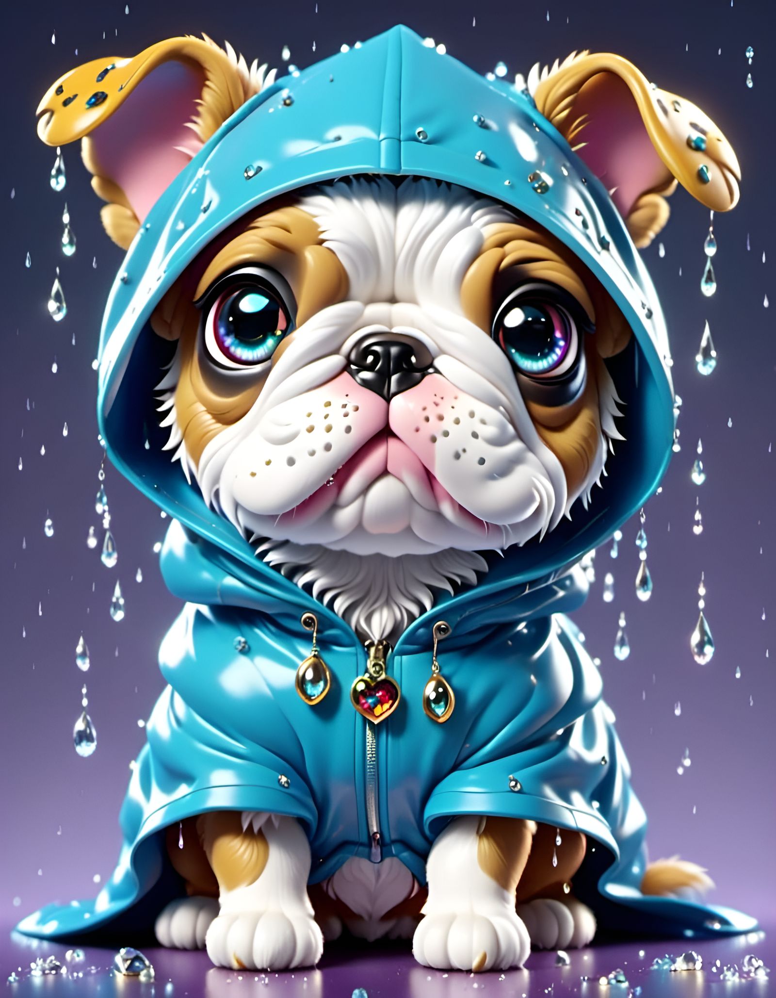 Chibified Bulldog