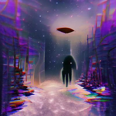 Mysterious Cosmic Entity Revealed in Hazy Ambiance