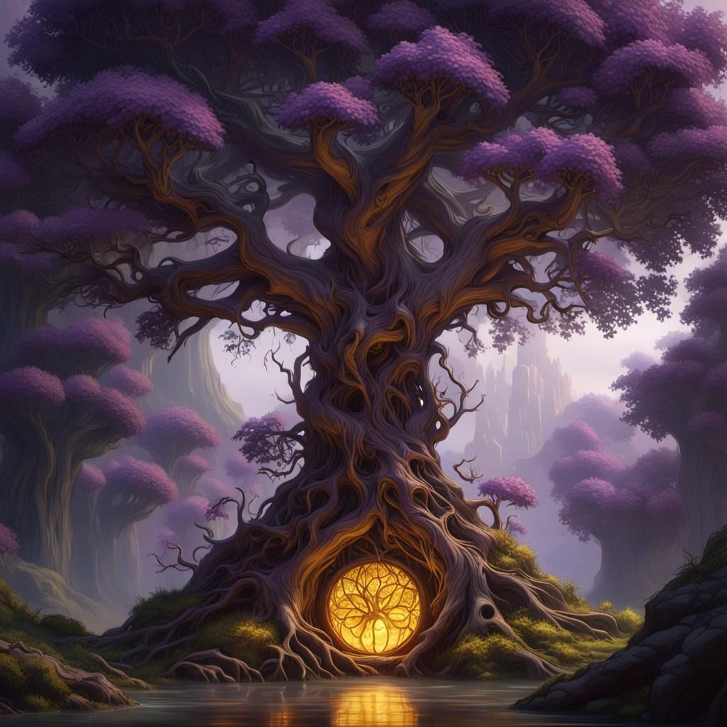 Dark Fantasy Tree of Life Masterpiece