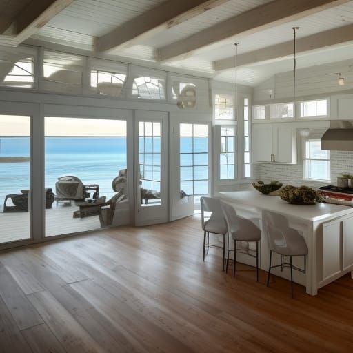 Stunning Beach House Interior: Maximalist Masterpiece in Dig...
