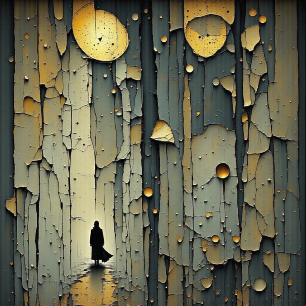 Cruel Shoes in Gold Akimora Style