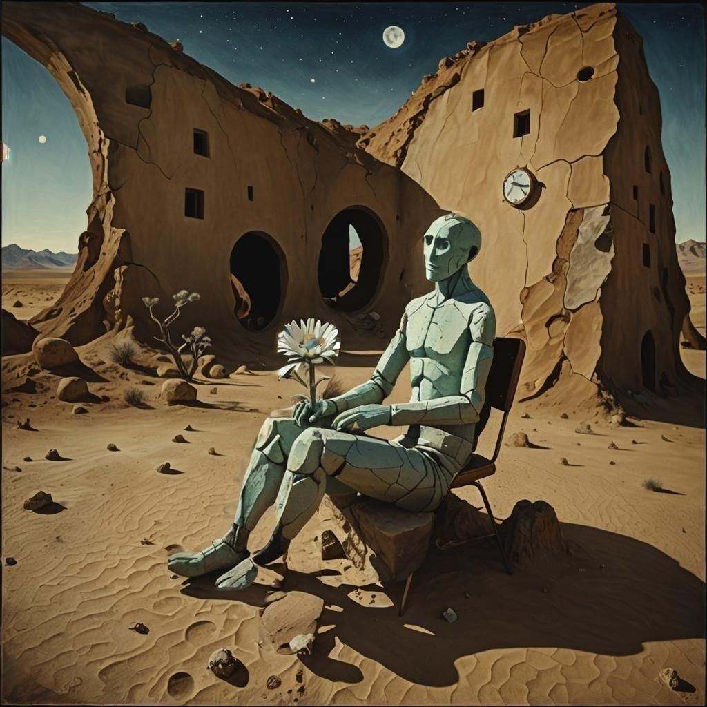 Mysterious Timepiece in Abandoned Room