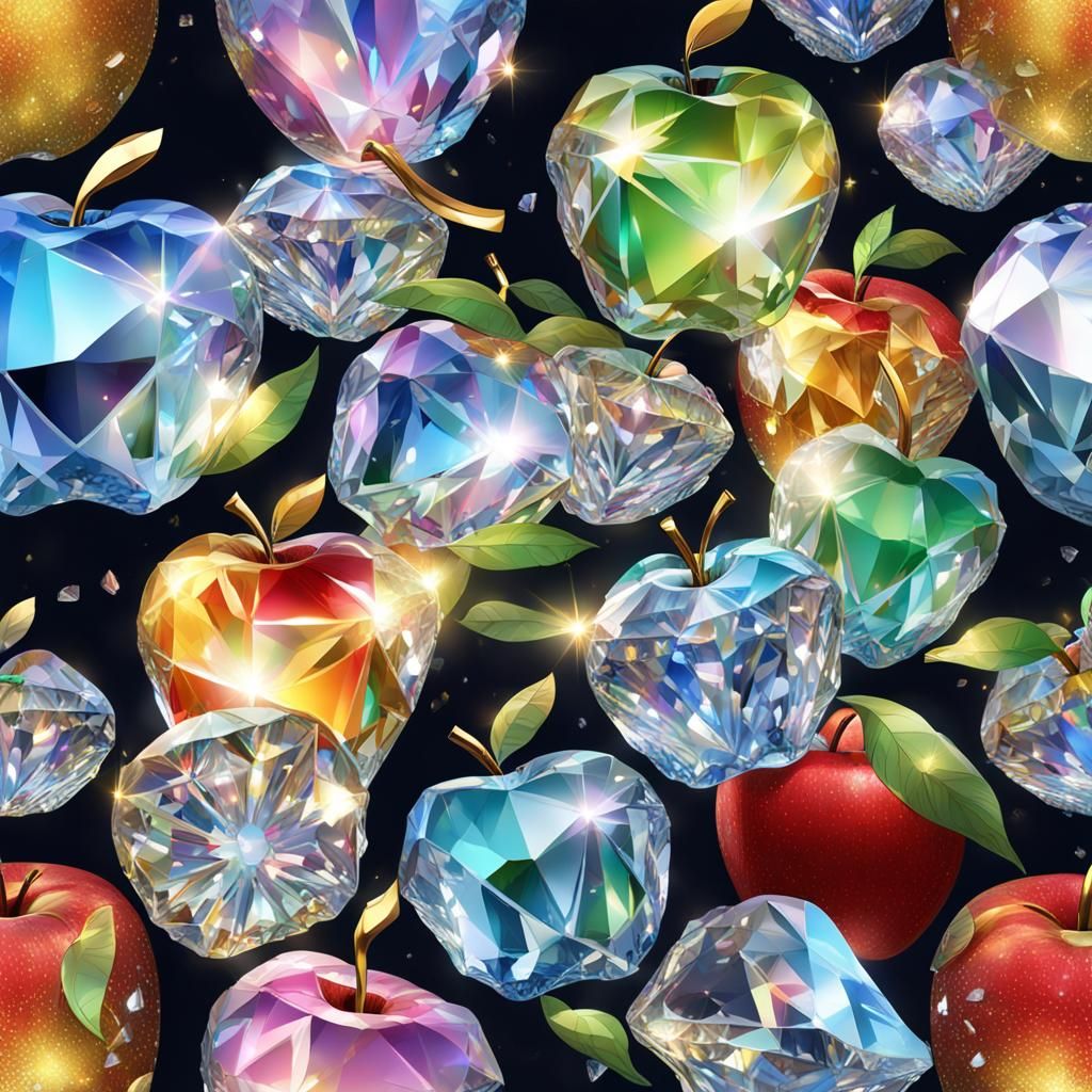 Crystal apple