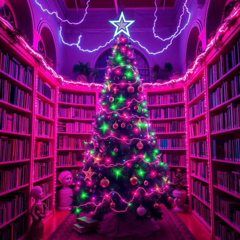 ๐ Electrifying Christmas Tree ๐