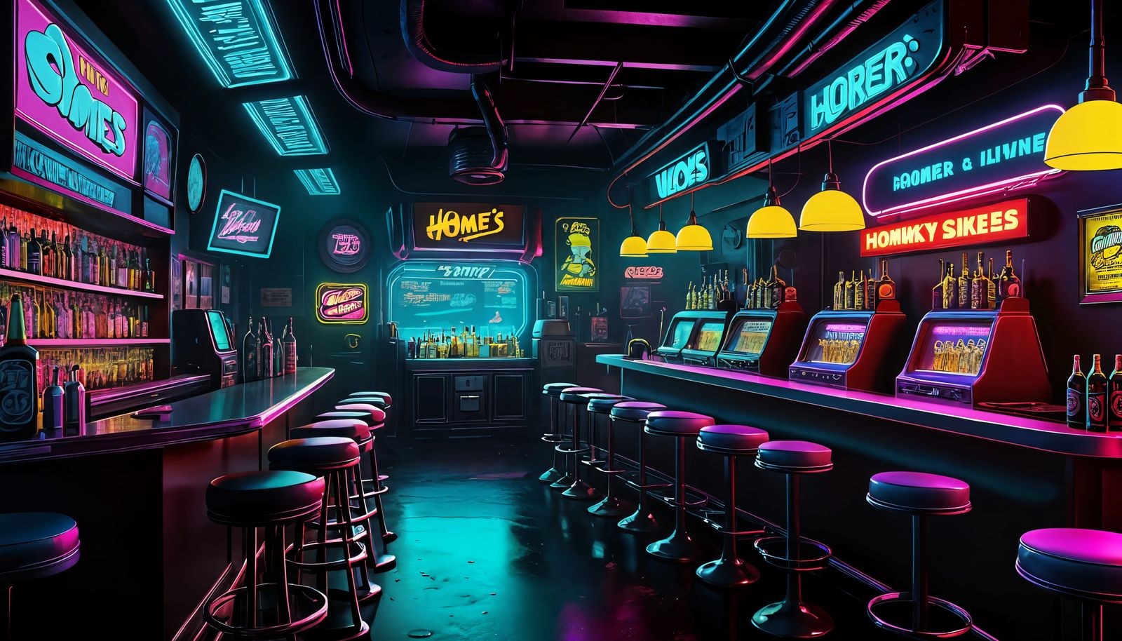 Multiverse Homer's Enjoy Beer in Moe's Bar