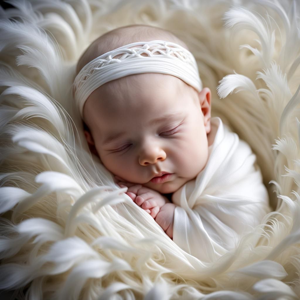 Whispers of Serene Innocence in Alabaster