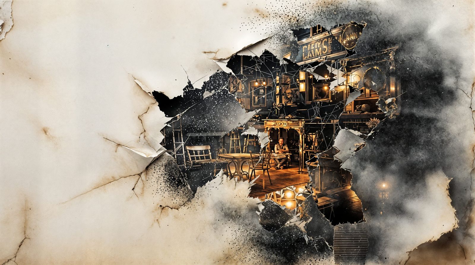 Decaying Beauty Unveils Hidden Masterpiece