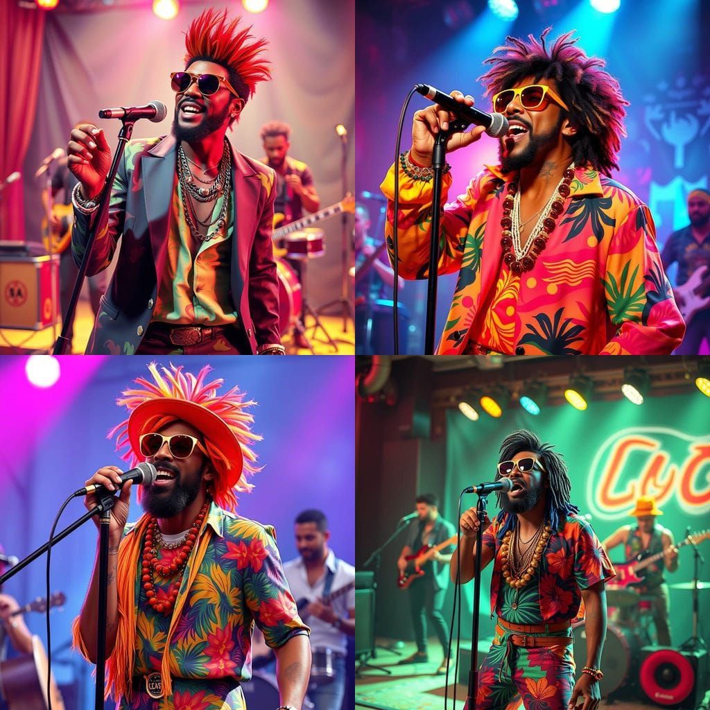 Shaggy Sings Sexy Lady: 3D Rendered Hip Hop