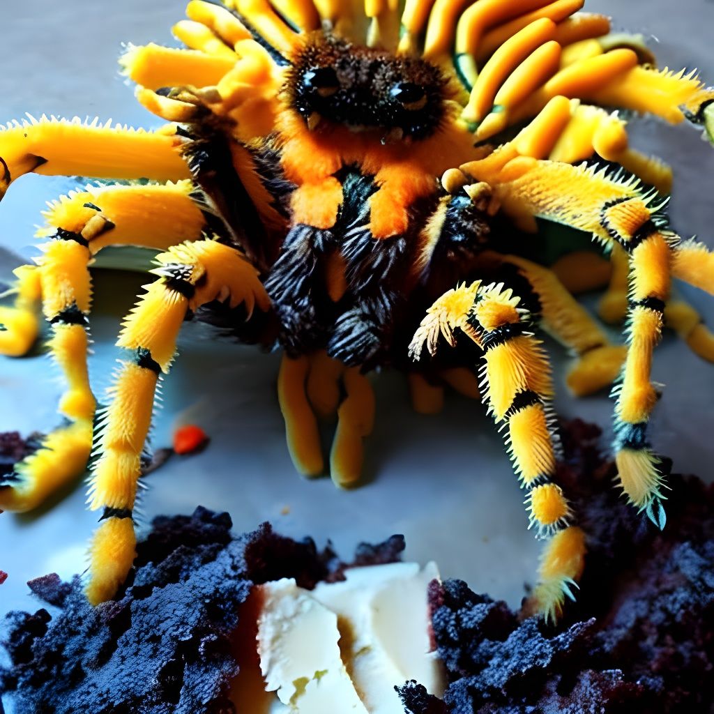 Gothic Cheese Tarantula of Dark Horror