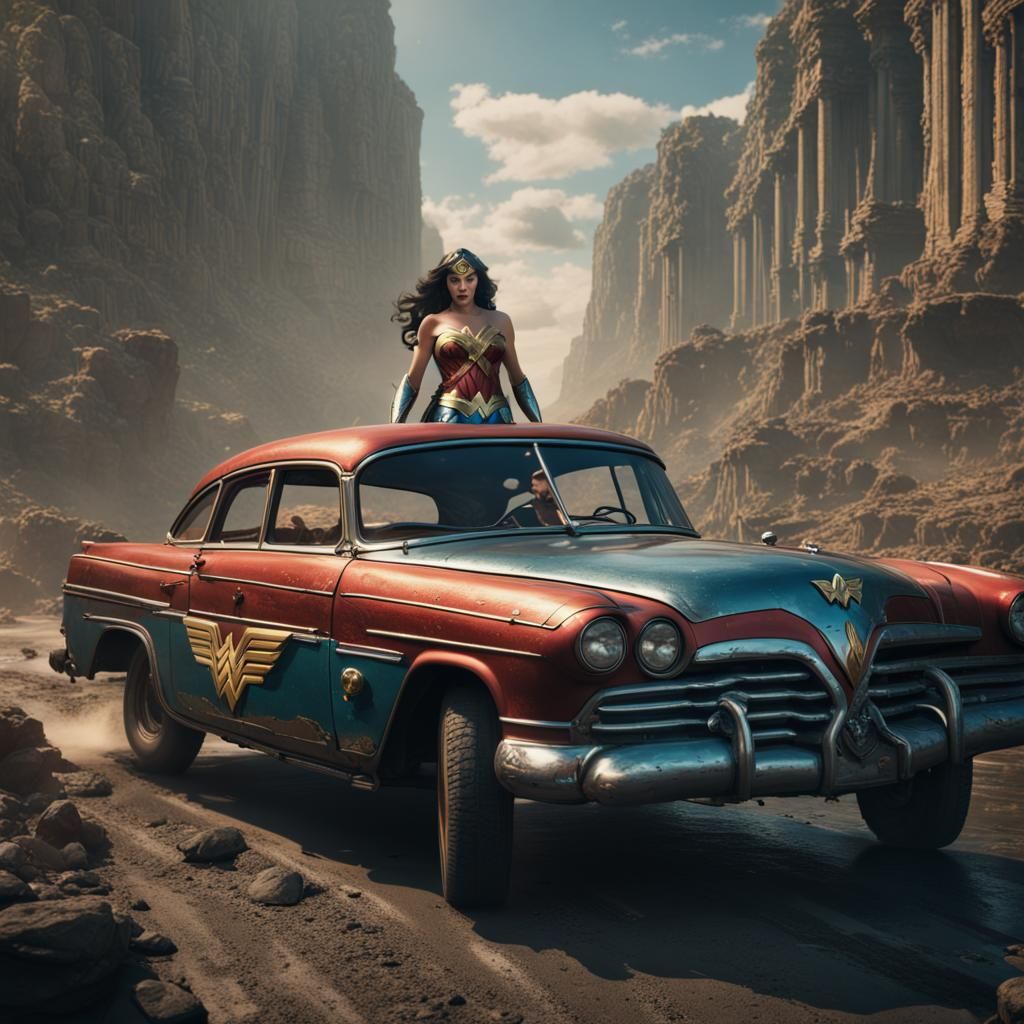 Wonder Woman Cruises into a Fantastical Realm