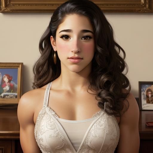 portrait of Aly Raisman