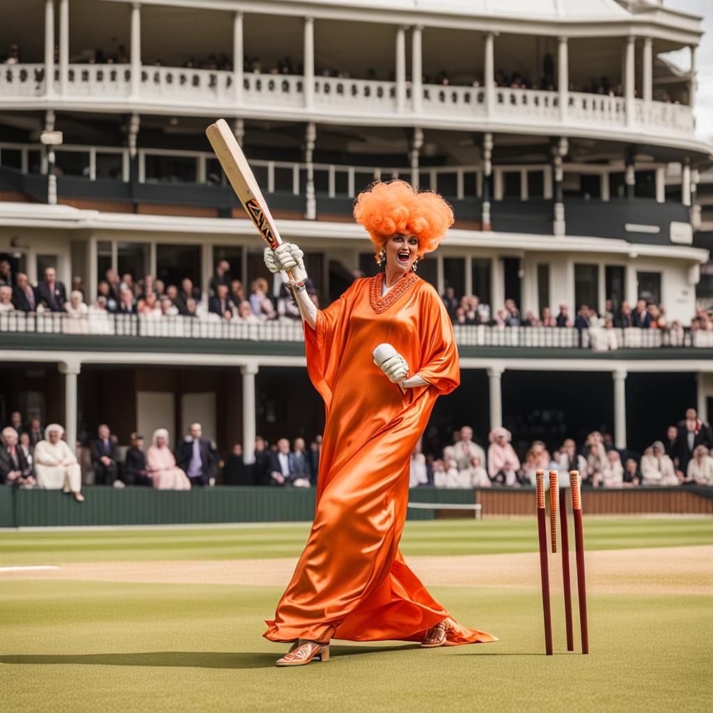 Femme Fatale at Lords Cricket Ground