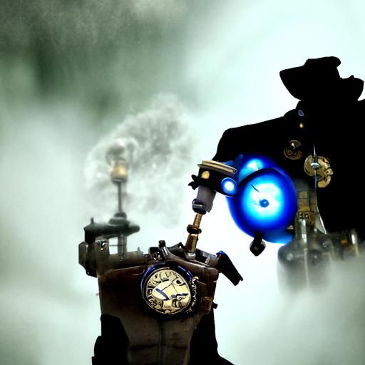 Steampunk Detective in Enchanting Fog