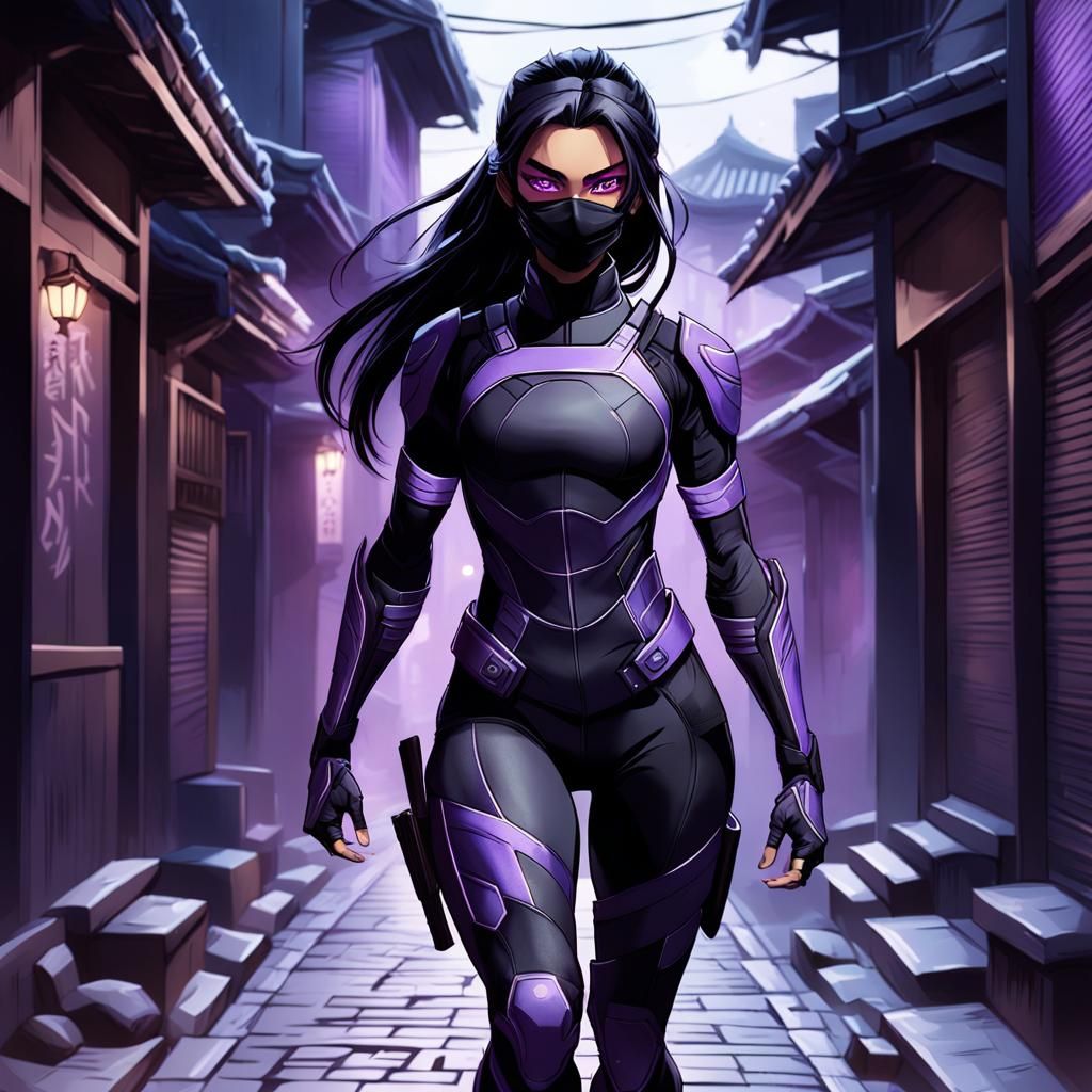 Ninja Warrior in Stealth Mode