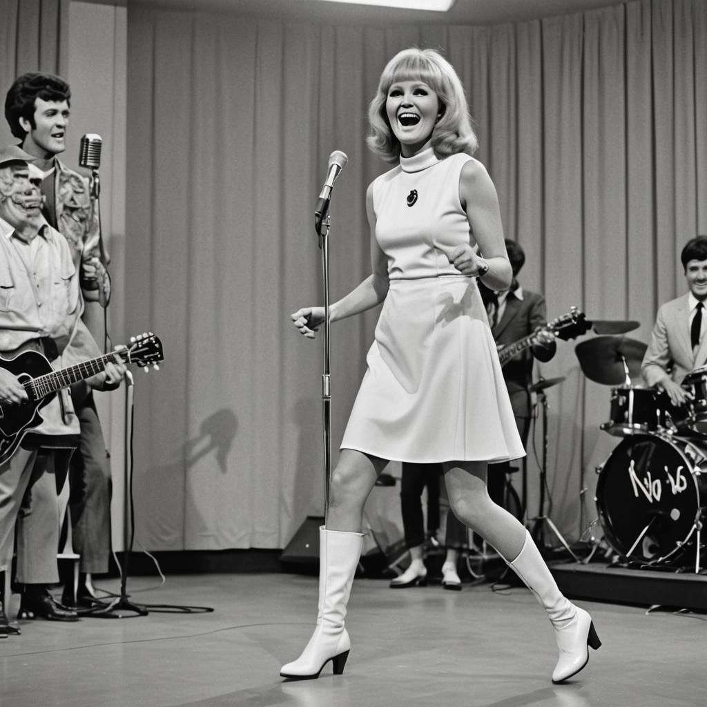 Singer Petula Clark Performs on Classic 1960s TV Show in Vib...