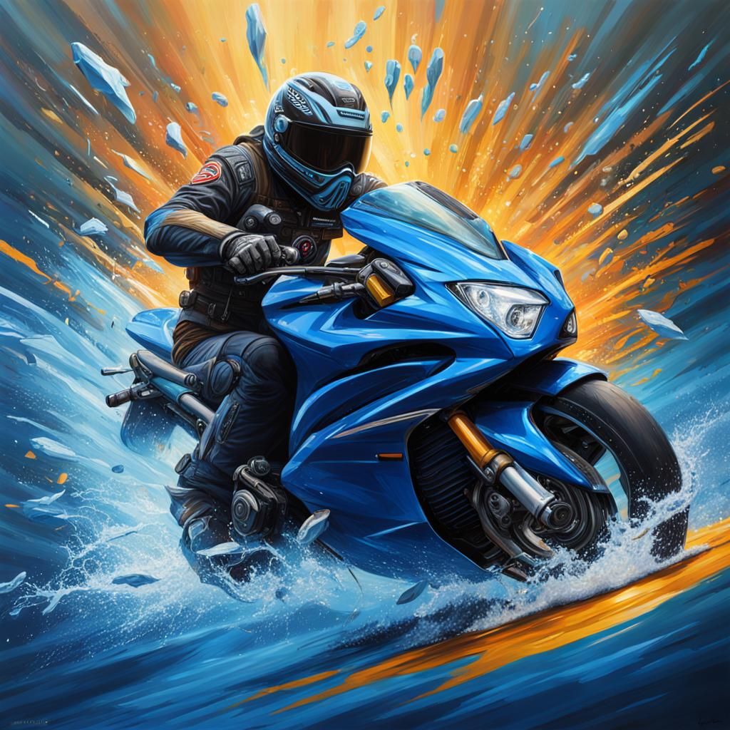 Electric Glide in Hyperrealistic Detail