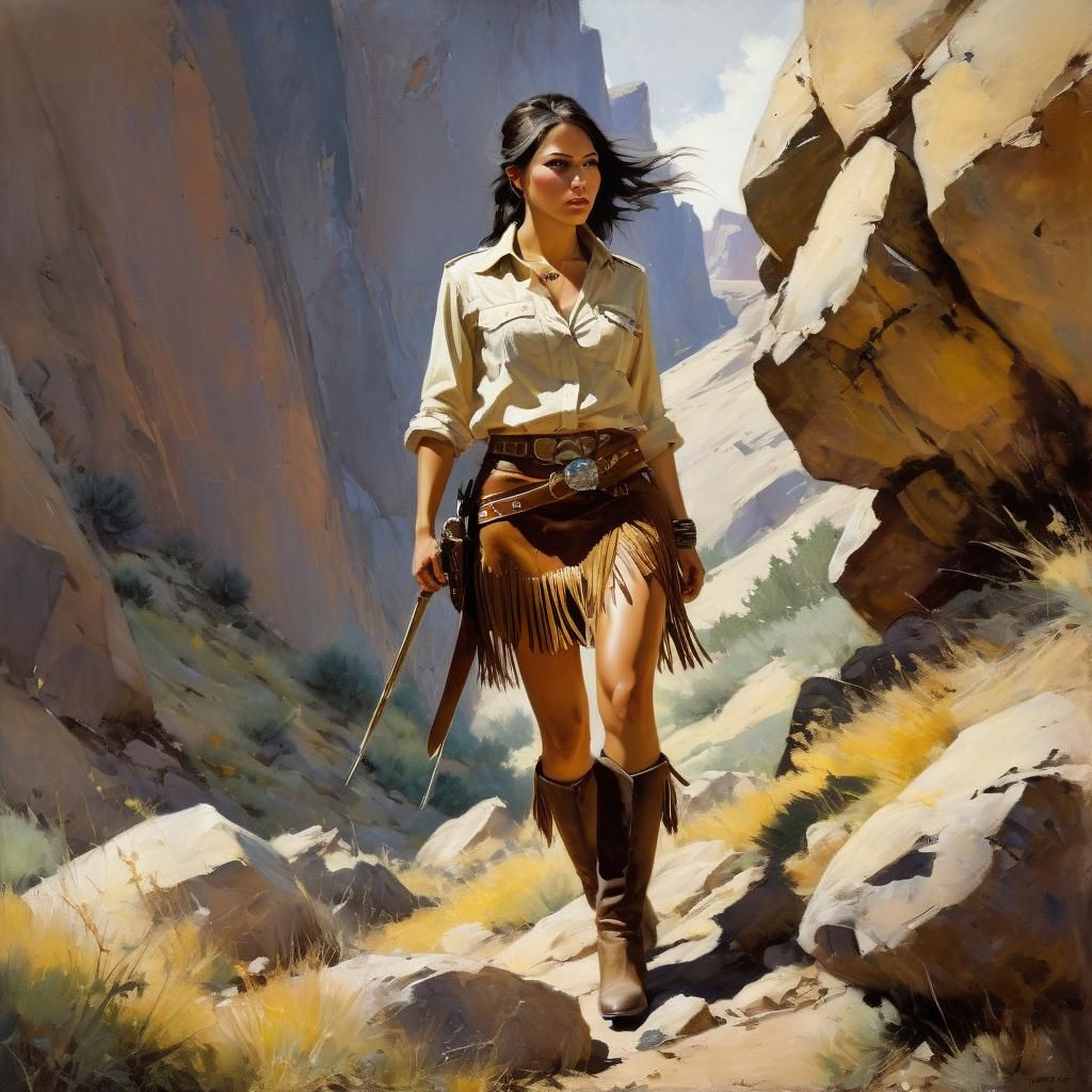 Comanche huntress