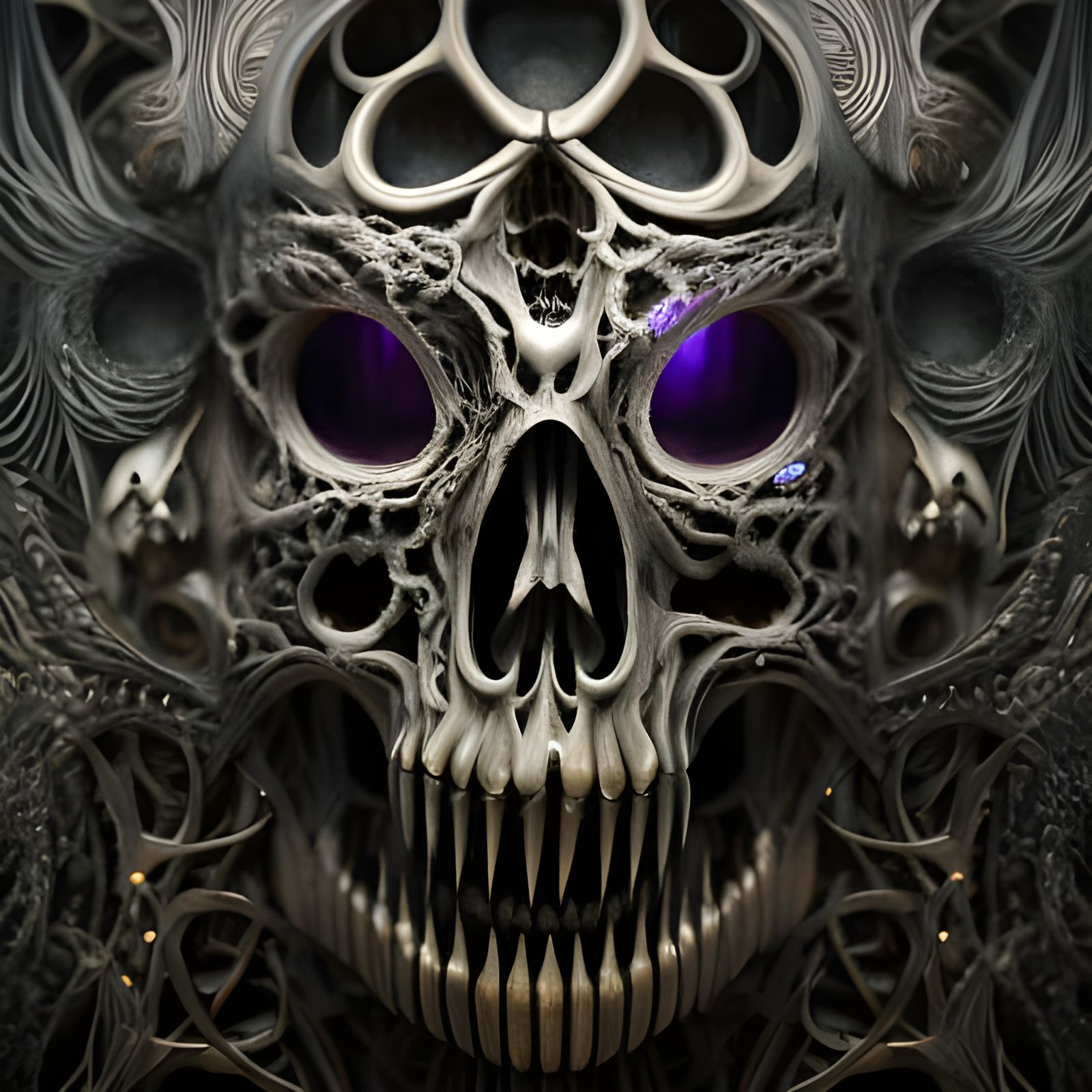 Surreal Macabre Masterpiece Exudes Dark Allure