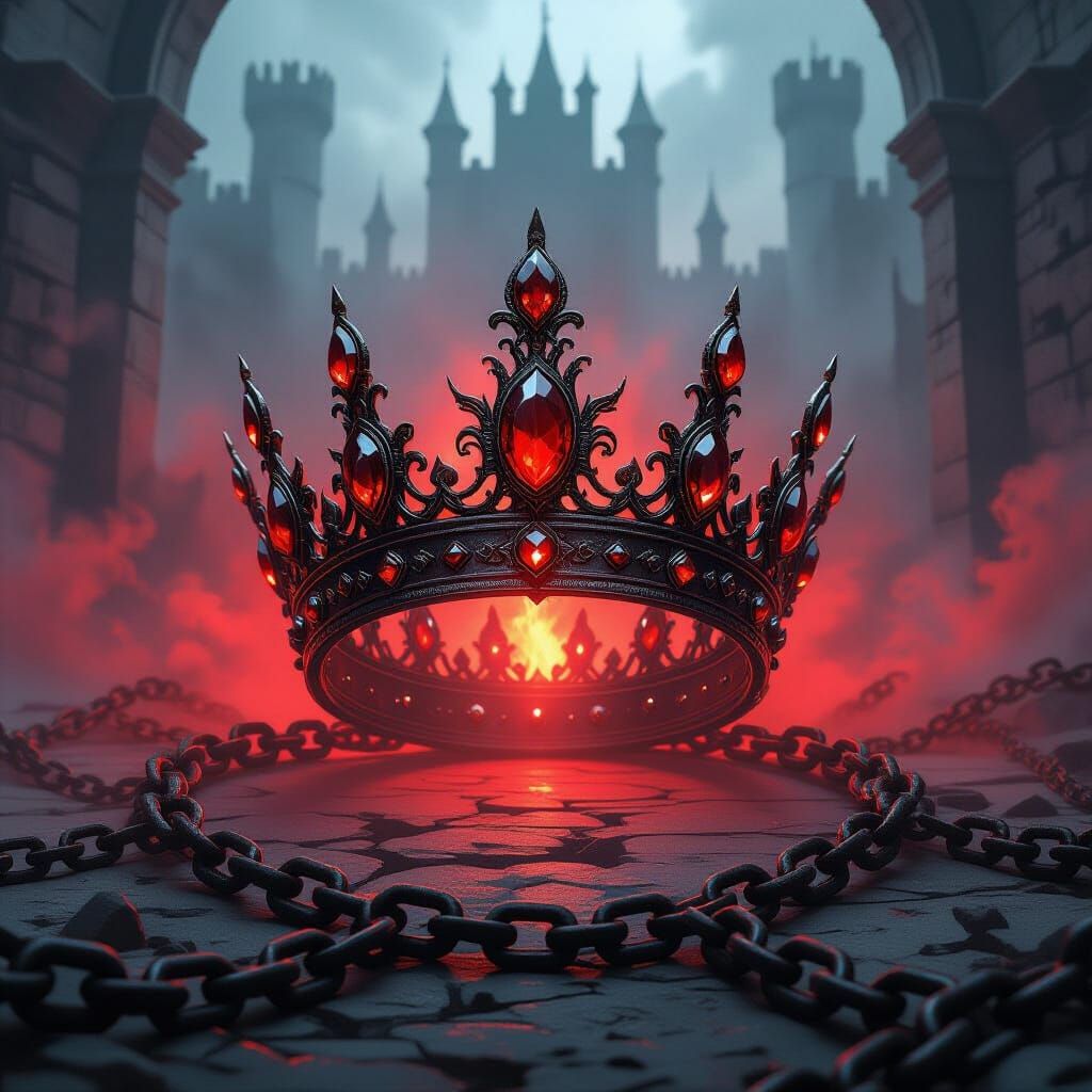 Dark Fantasy Crown of Forbidden Power