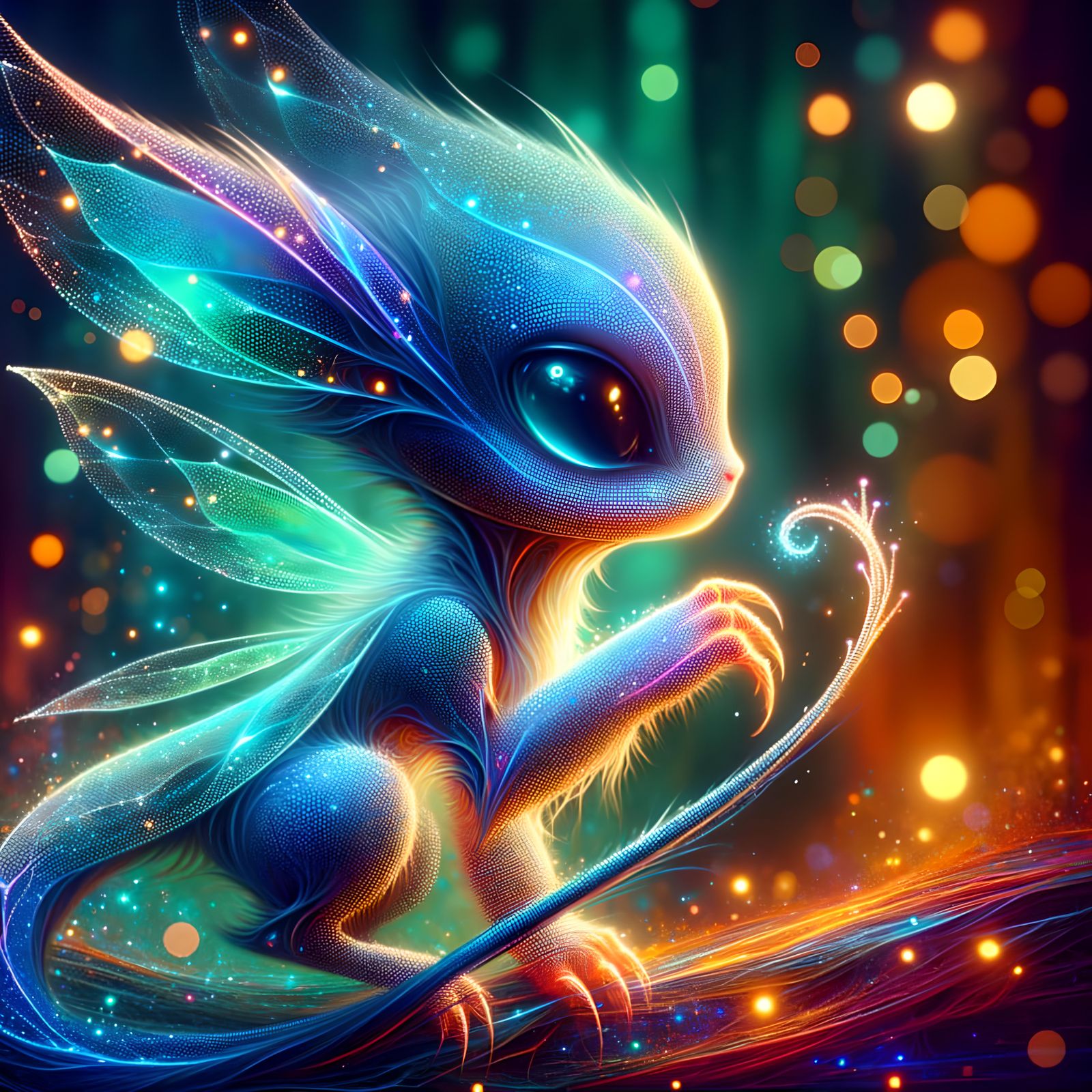 Enchanting JavaScript Fairy Embodies Cyber Fairycore