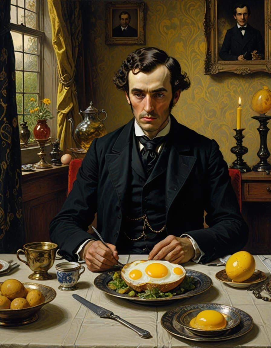 the 'Egg' fanatic ___ inspired by Frank VDB