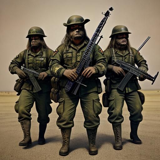 War-Covered Pigs in Epic Chaos